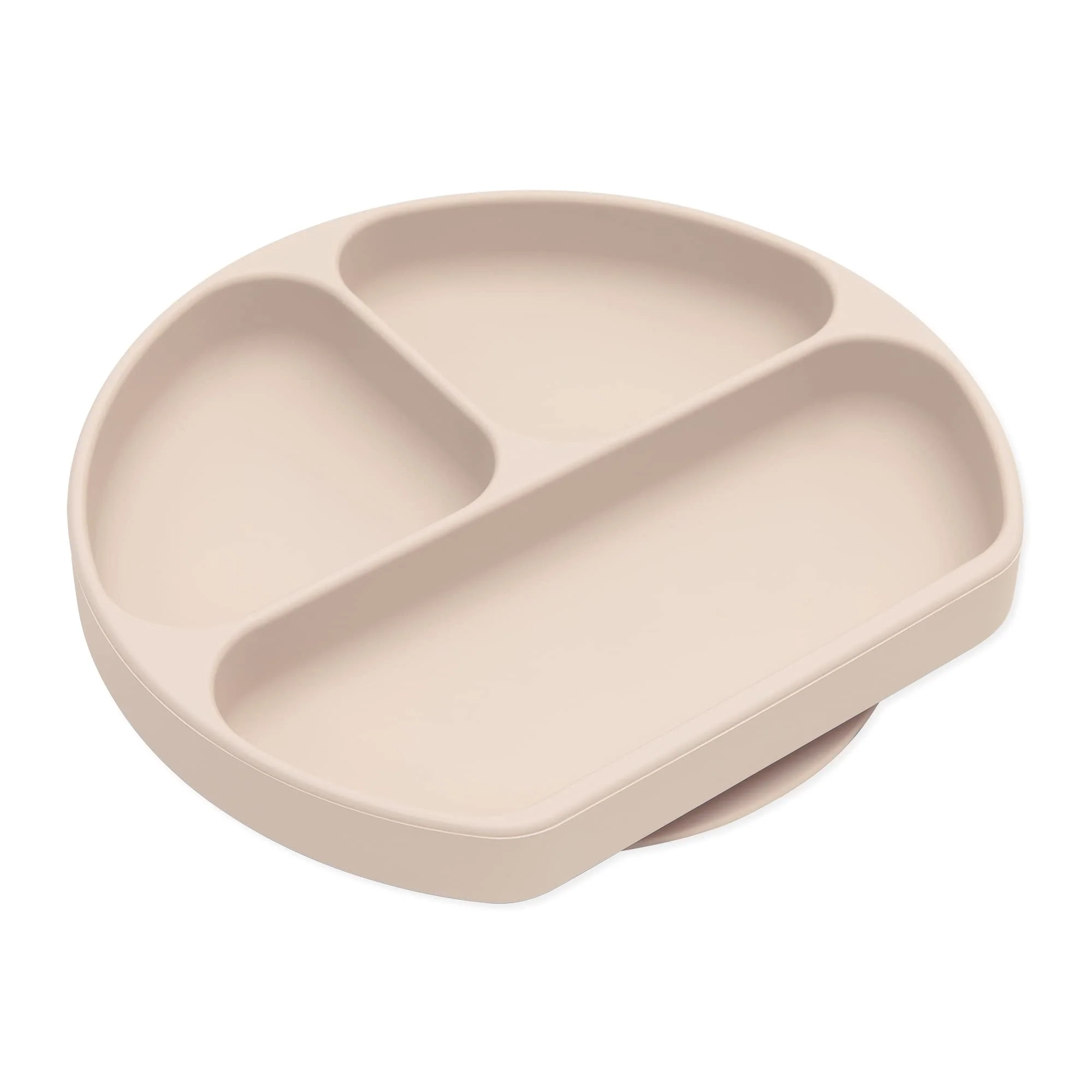 Bumkins Toddler and Baby Suction Plates, Silicone grip Dish for Babies and Kids, Baby Led Weaning, Baby Feeding Supplies