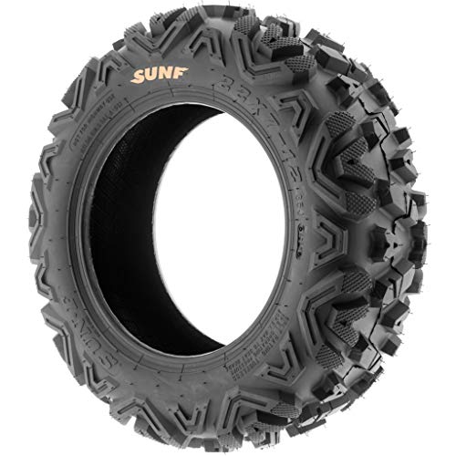 SunF 25x10-12 25x10x12 ATV UTV Tires 6 PR Tubeless A033 POWER I [Set of 2]
