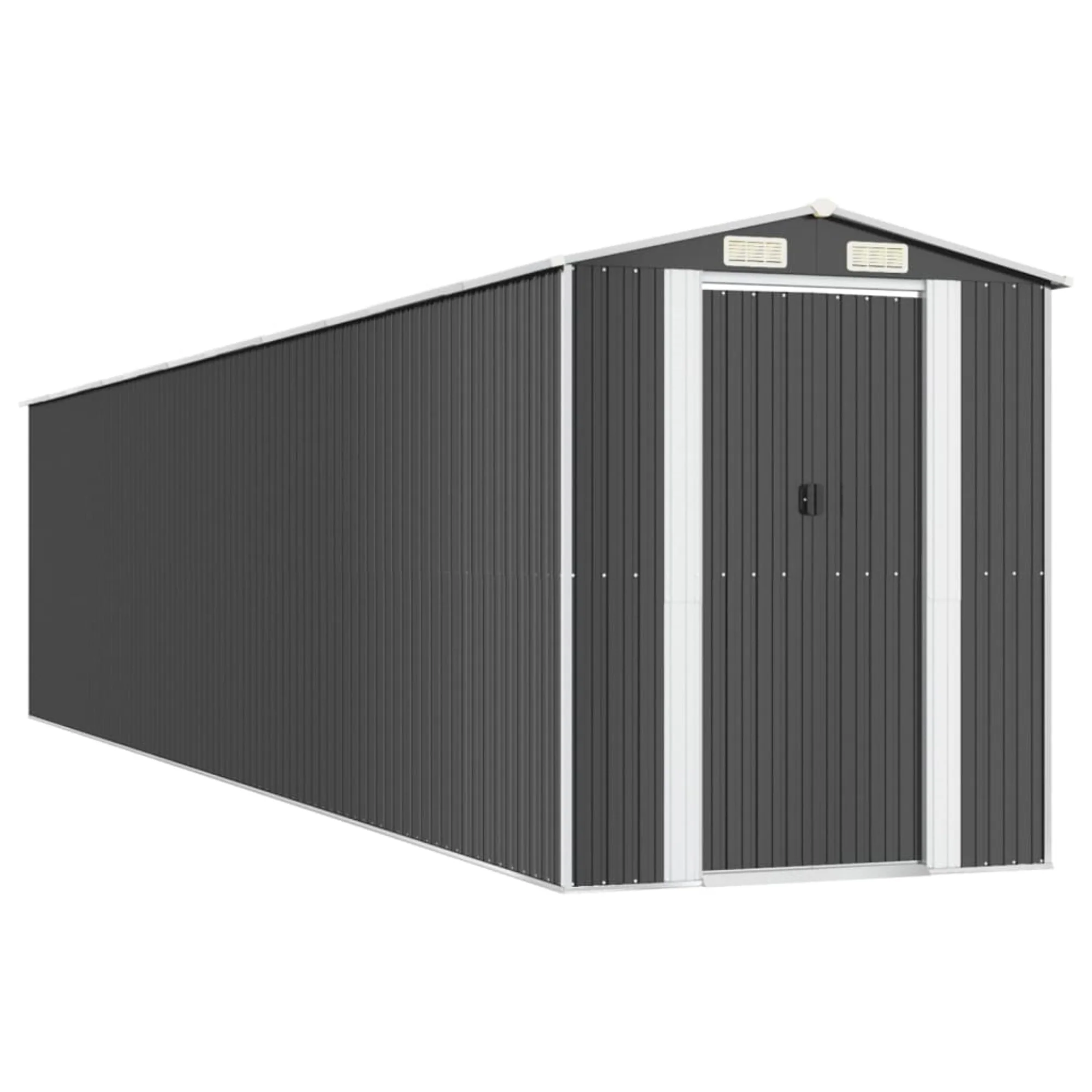 vidaXL Garden Shed Anthracite 75.6