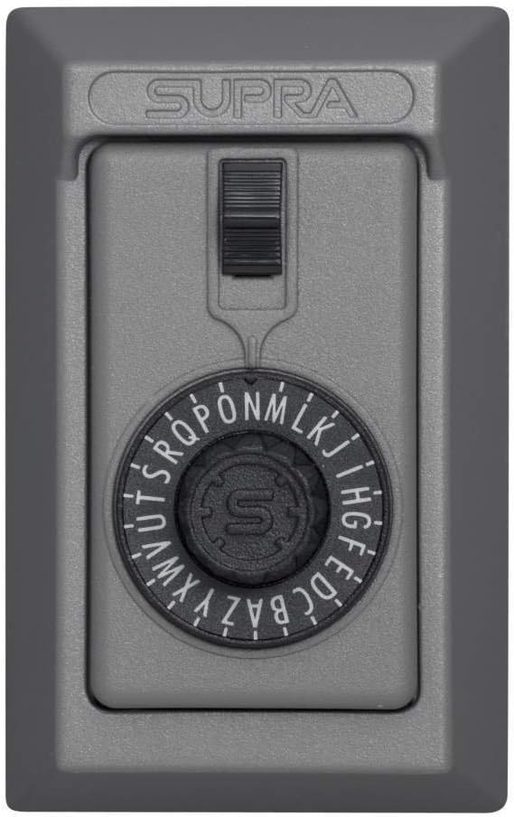 Kidde AccessPoint 001014 KeySafe Original 5-Key Permanent, Spin Dial, Titanium Gray