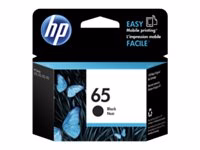 HP Hewlett Packard N9K02AN Genuine OEM HP65 Black Original Ink Toner Cartridge