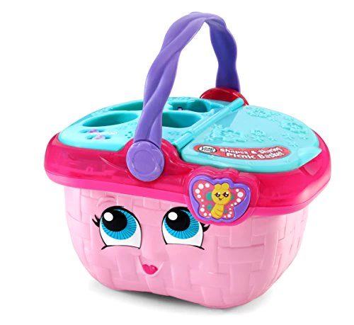 LeapFrog Shapes and Sharing Picnic Basket (Frustration Free Packaging), Pink