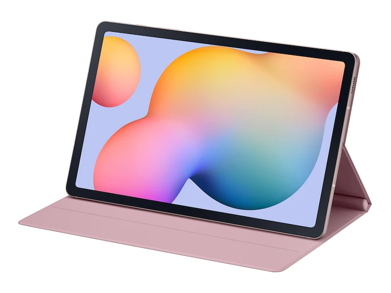 Samsung Galaxy Tab S6 Lite Book Cover, Chiffon Rose