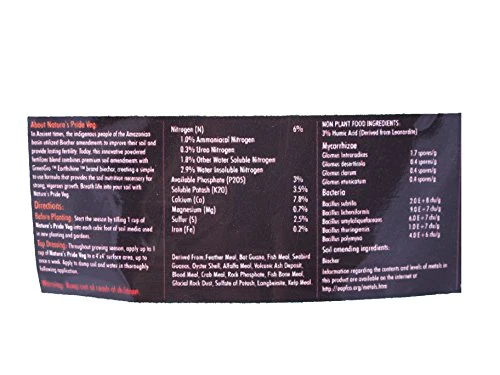 GreenGro HGC705645 Natures Pride Hydroponic Nutrient Fertilizer, 5 lb