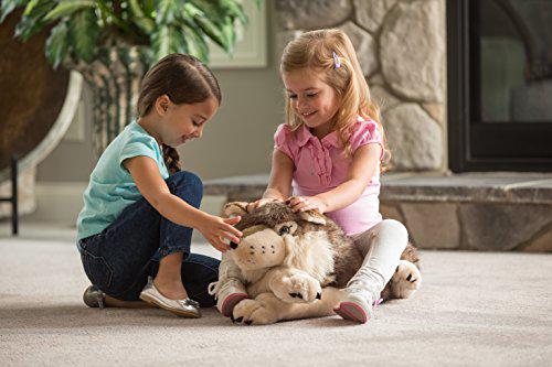 wild republic jumbo wolf plush, giant stuffed animal, plush toy, gifts for kids, 30 inches