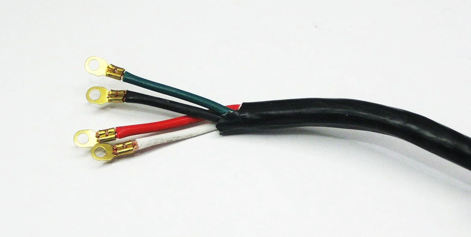 USD Products Range Oven Electric Power Cord 4 Prong Wire 40 Amp 5&s; Foot Heavy Duty
