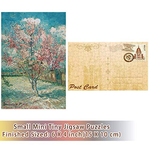 Wifreo 3 pack mini jigsaw puzzles 150 pieces for adults small jigsaw puzzle 6 x 4 inches house entertainment toys home decor puzzles
