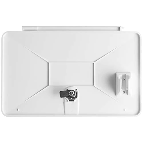 Dura Faucet DF-SA170D-WT RV Durable Replacement Door for an Exterior Shower Box Kit - Lockable (White)