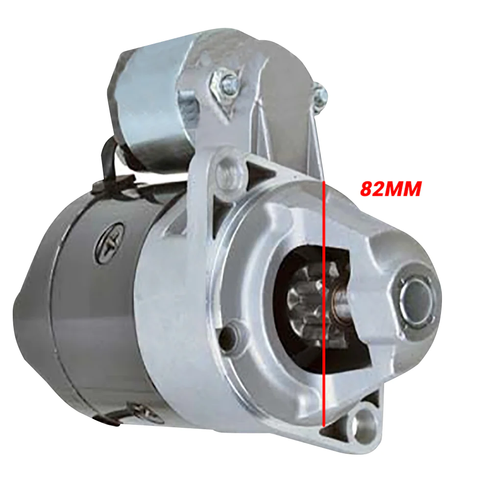 Rareelectrical NEW STARTER MOTOR COMPATIBLE WITH TOYOTA LIFT TRUCK 2FD-10 4P ENGINE 028000-1970 028000-1971 028000-1973 028000-1974 028000-1975