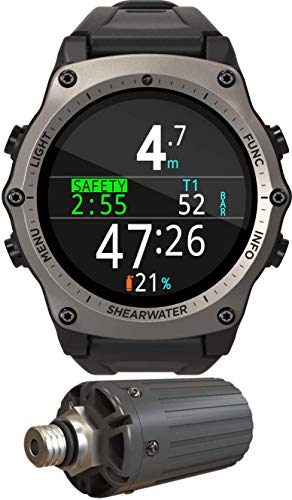 Shearwater Research Teric Wrist Dive Computer with Transmitter - Blue