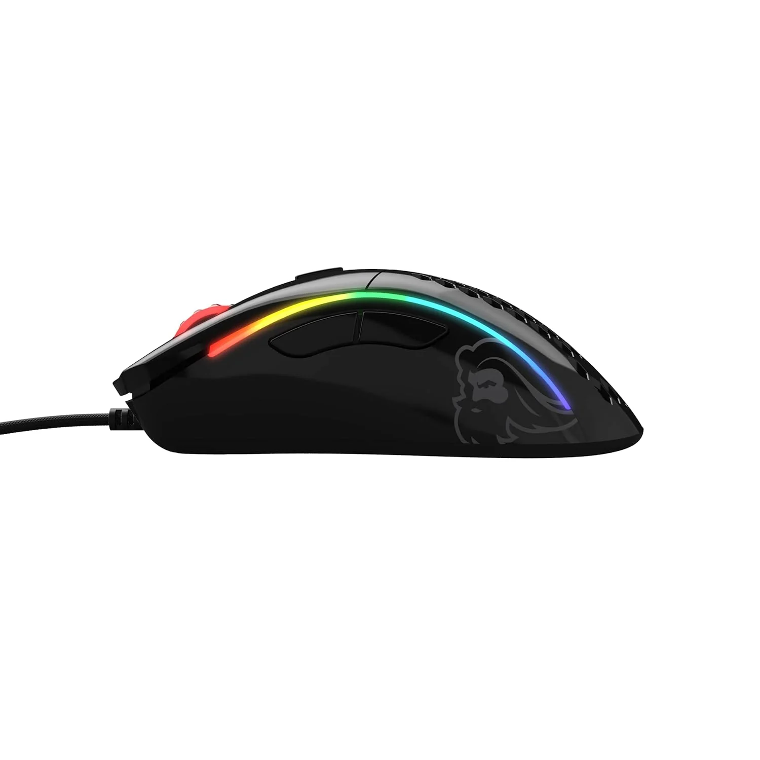 Zell Electronics Zell Model D- (Minus) Gaming Mouse,Glossy Black ()
