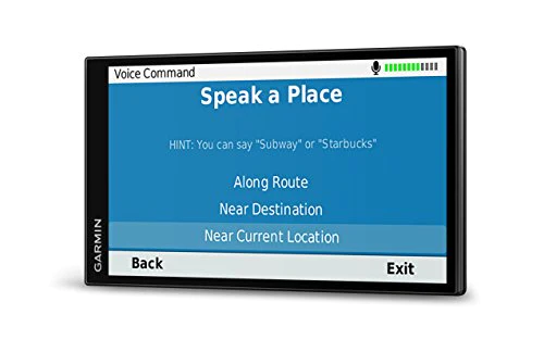 Garmin DriveSmart 61 NA LMT-S with Lifetime Maps/Traffic, Live Parking, Bluetooth,WiFi, Smart Notifications, Voice Activation, D