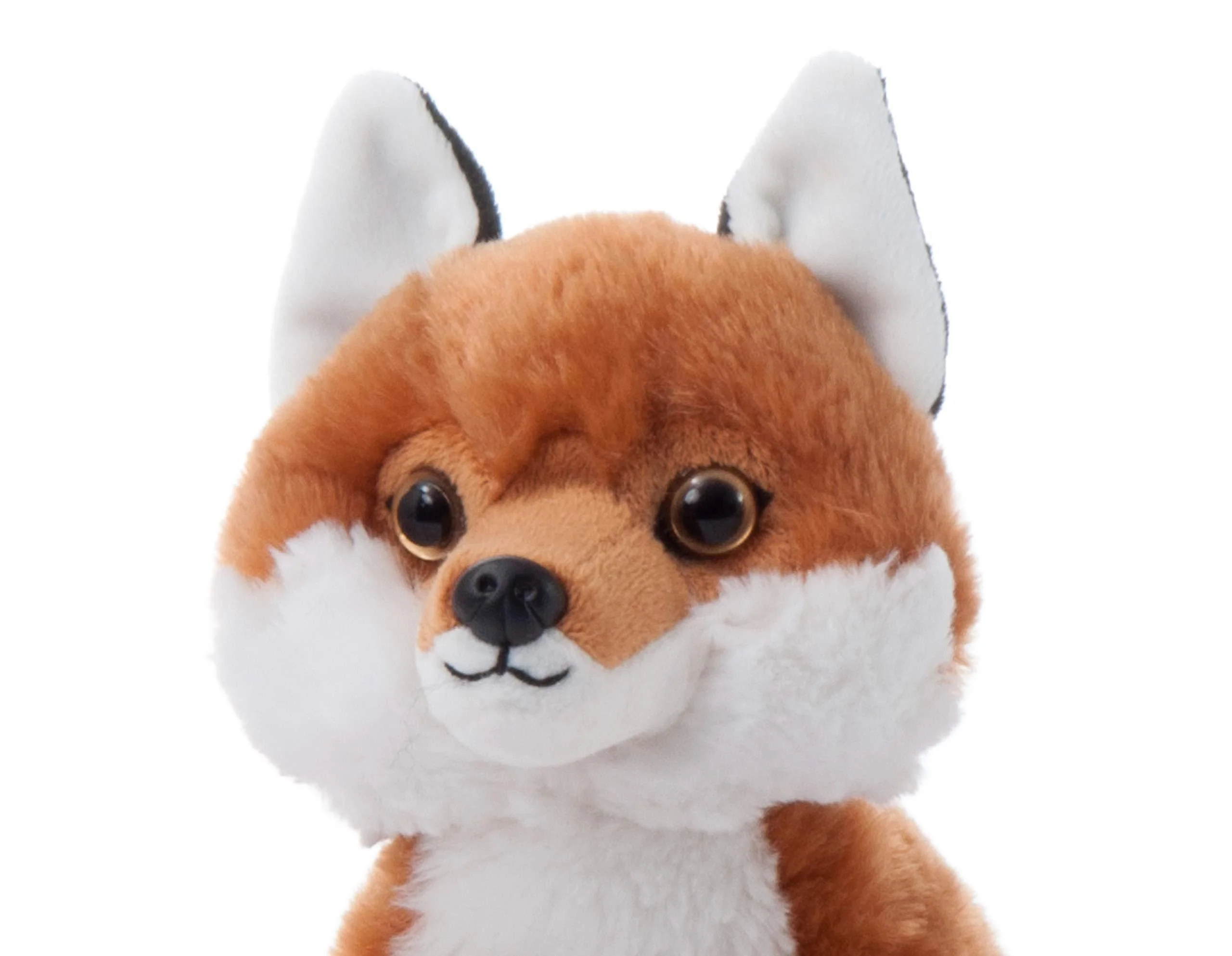 the petting zoo fox stuffed animal, gifts for kids, wild onez zoo animals, fox plush toy 8 inches