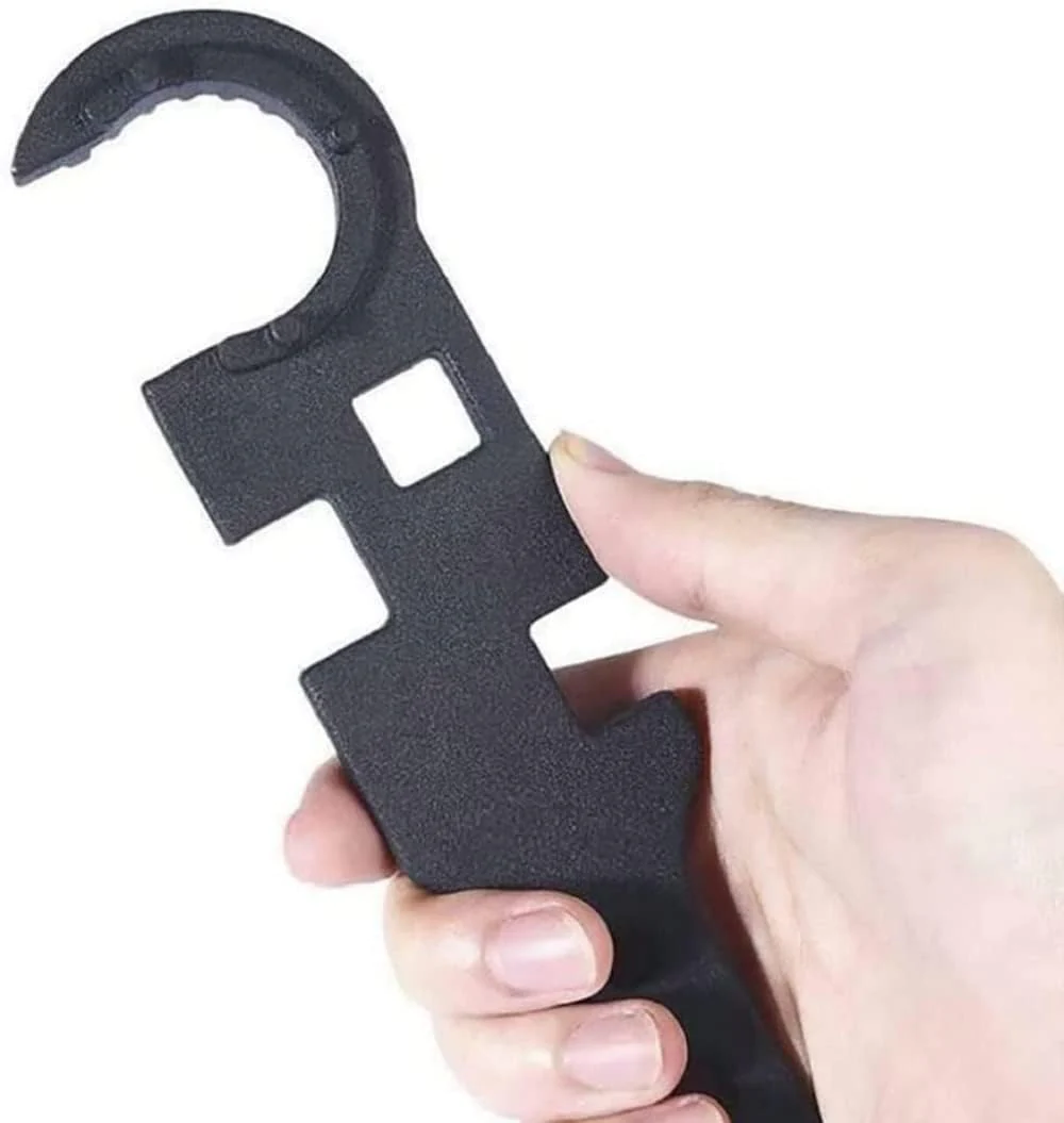 Generic Multi Function Stainless Outdoor Tool(Black)