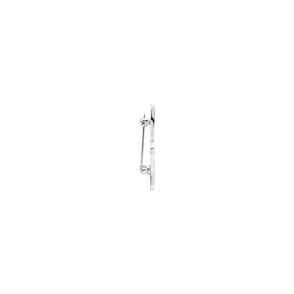 Jewelryweb Sterling Silver The Dragonfly Brooch 31.75x23mm