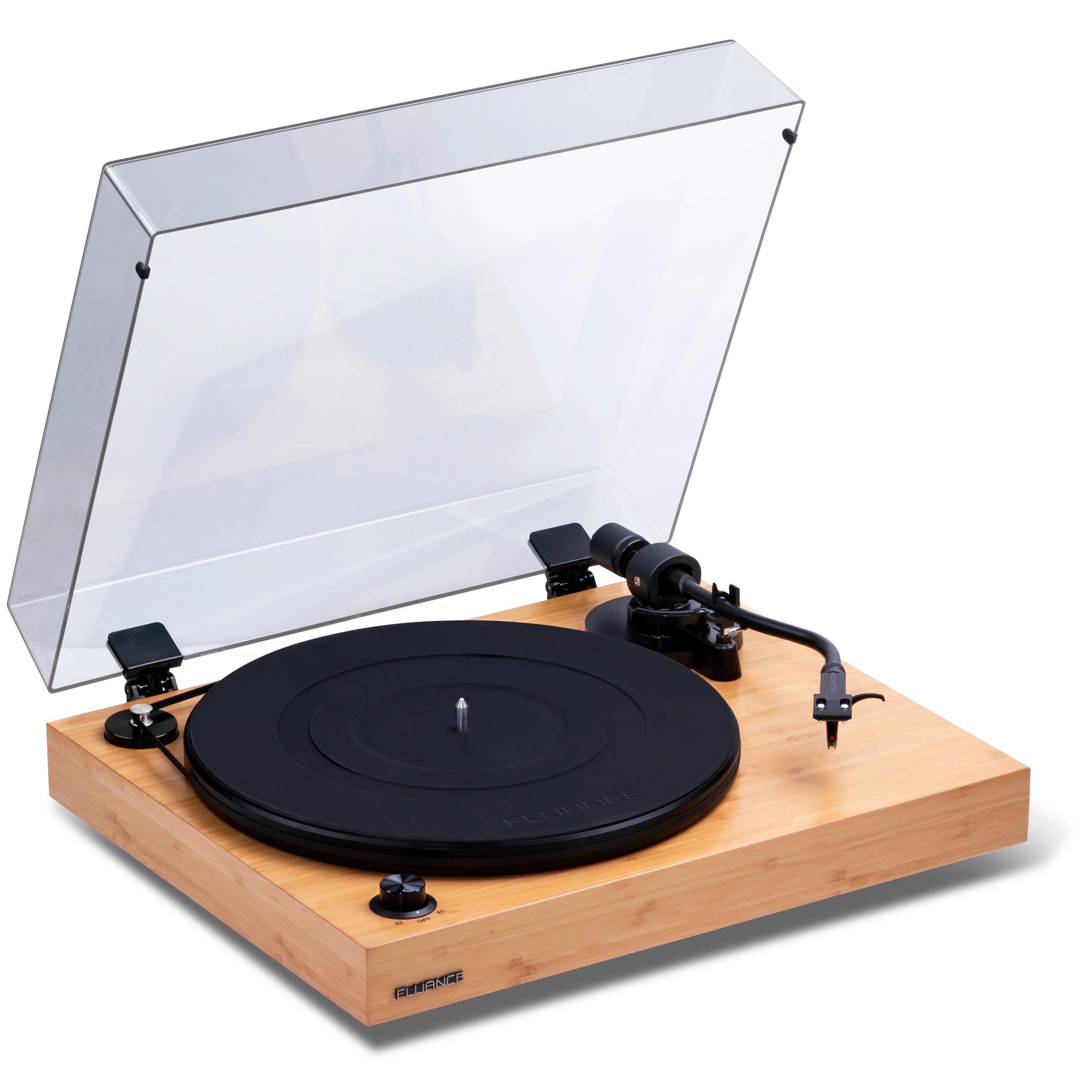Fluance RT82 Reference High Fidelity Vinyl Turntable, PA10 Phono Preamp and Ai41 Powered 5