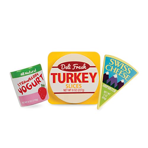 Melissa &a; Doug Fridge Food Wooden Play Food Set (9 Pcs)