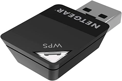NETGEAR AC600 Wi-Fi USB 2.0 Mini Adapter for Desktop PC | Dual Band WiFi Stick for Wireless Internet (A6100-10000S)