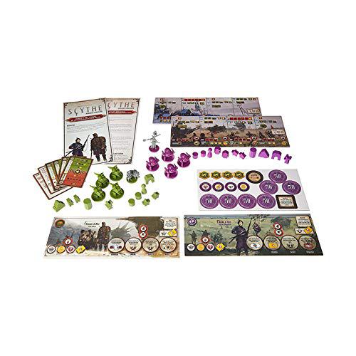 Stonemaier Games scythe: invaders from afar stonemaier game expansion - requires scythe - 2 new factions for 1-7 players, ages 14+