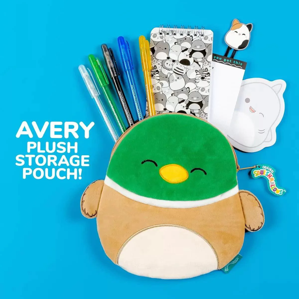 fashion angels squishmallow stationery super set, all about squish (6+ years)