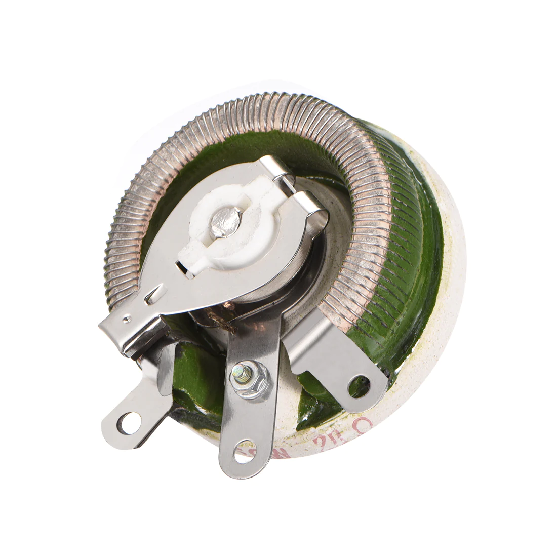 Unique Bargains 50W 20R Ohm Wirewound Ceramic Potentiometer Variable Rheostat Resistor With Knob