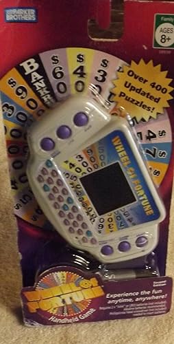 Hasbro gaming Wheel of Fortune Handheld Electronic game