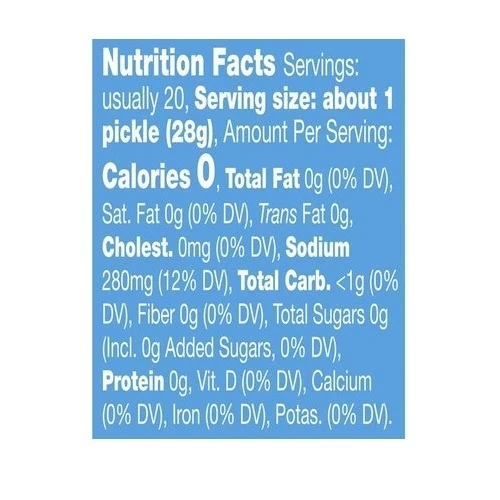 Vlasic Purely Pickles Kosher Dill Baby Whole Pickles, 32 Ounce (Pack of 2)