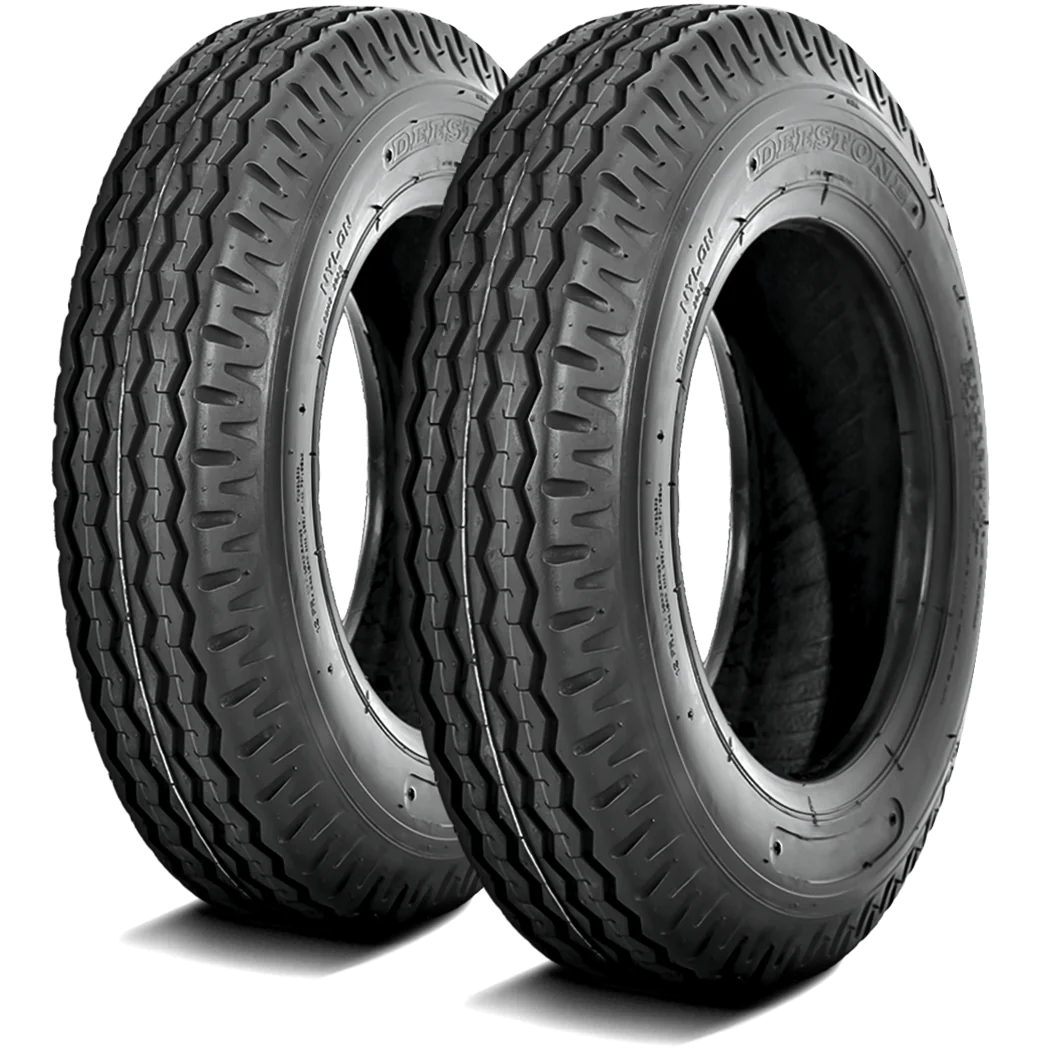 DeeStone 4 Tires Deestone D292 ST 7-14.5 Load F 12 Ply Trailer