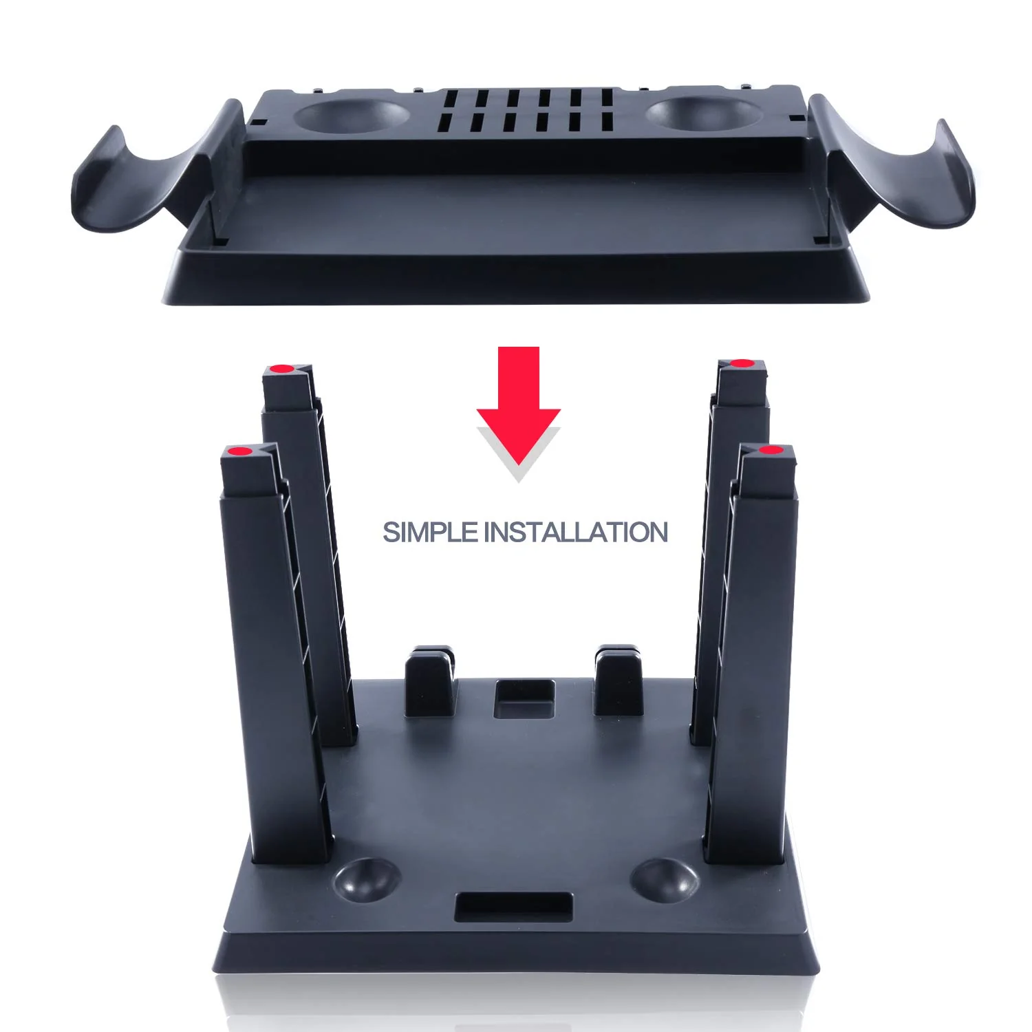 GCP Products Storage Stand For Nintendo Switch, Storage Stand Controller Holder For Nintendo Switch Accessories And 2 Poke Ball Plus Contr…
