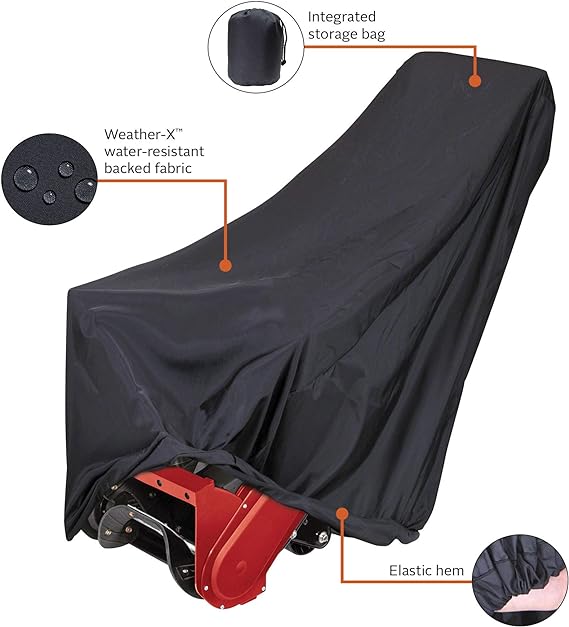 Classic Accessories 52-067-010405-00 Single-Stage Snow Thrower Cover