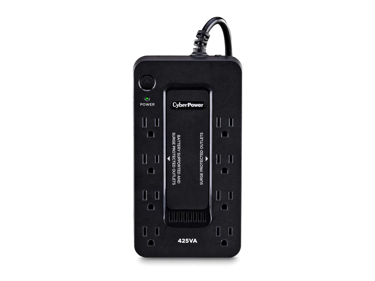 CyberpowerPC CyberPower ST425 Standby UPS System, 425 VA / 260 Watts, 8 Outlets, Compact