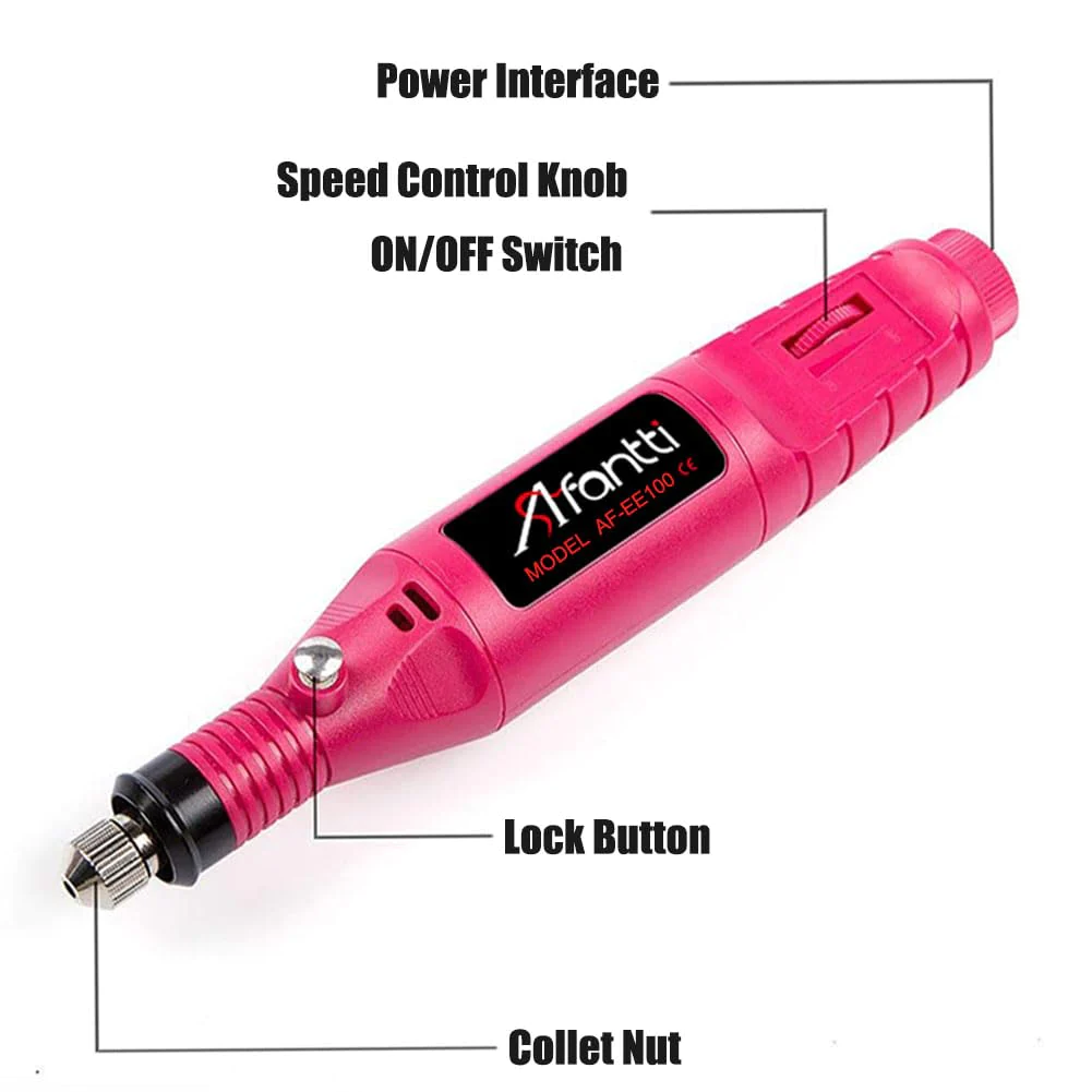Afantti Micro Corded Electric Engraver Pen Tool Mini DIY Engraving Machine Kit for Metal Glass Ceramic Plastic Jewelry with | Sc