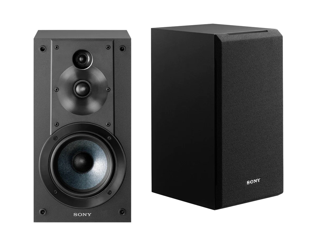 Sony STRDH590 5.2ch Home Theater AV Receiver with Sony Bookshelf Speaker Bundle