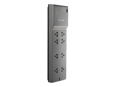 BELKIN - POWER BE108200-06 8OUT SURGE PROTECTOR 6FT CORD HOME/OFFICE W/ TELEPHONE PROTECTION