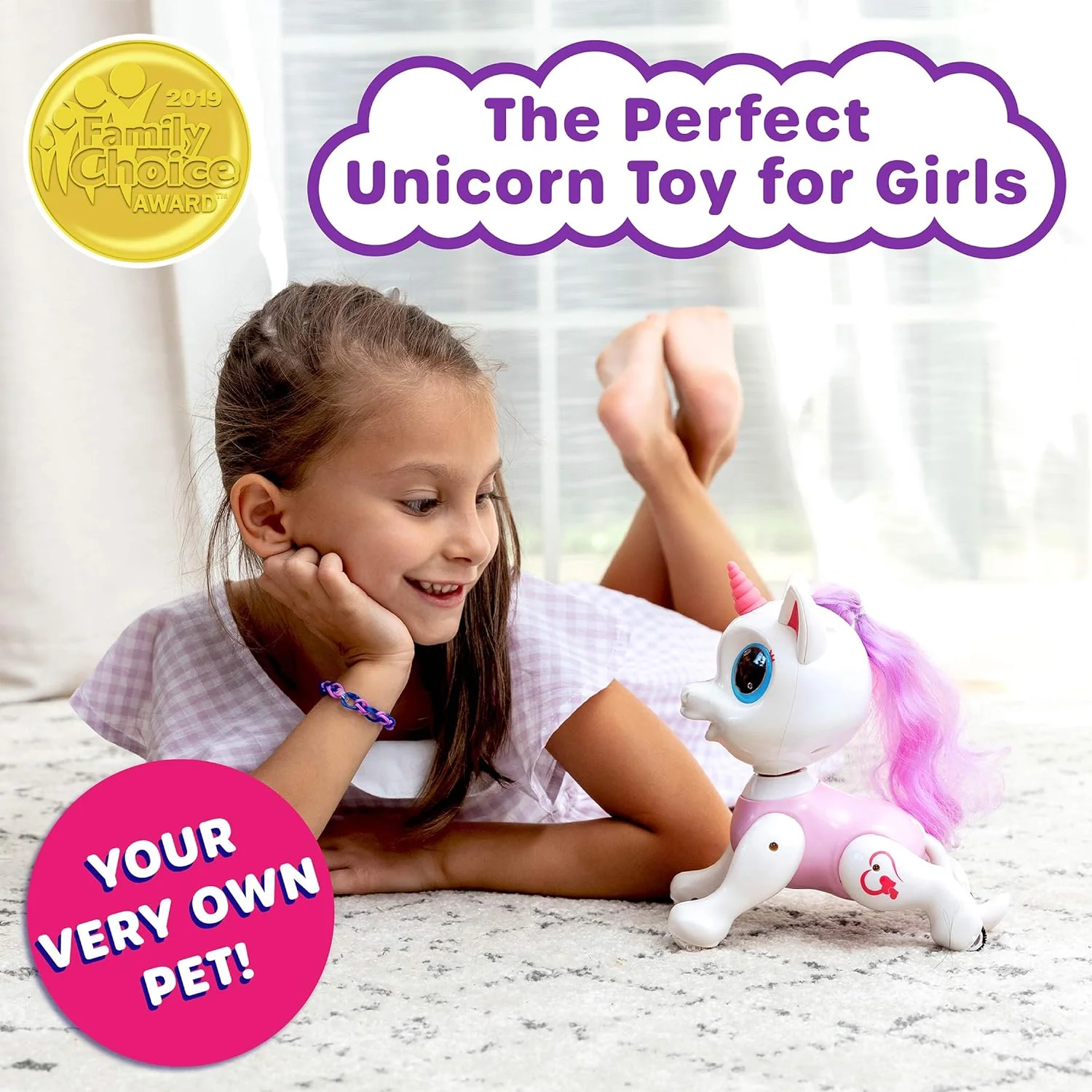 Power Your Fun Robo Pets Unicorn Toy for Kids