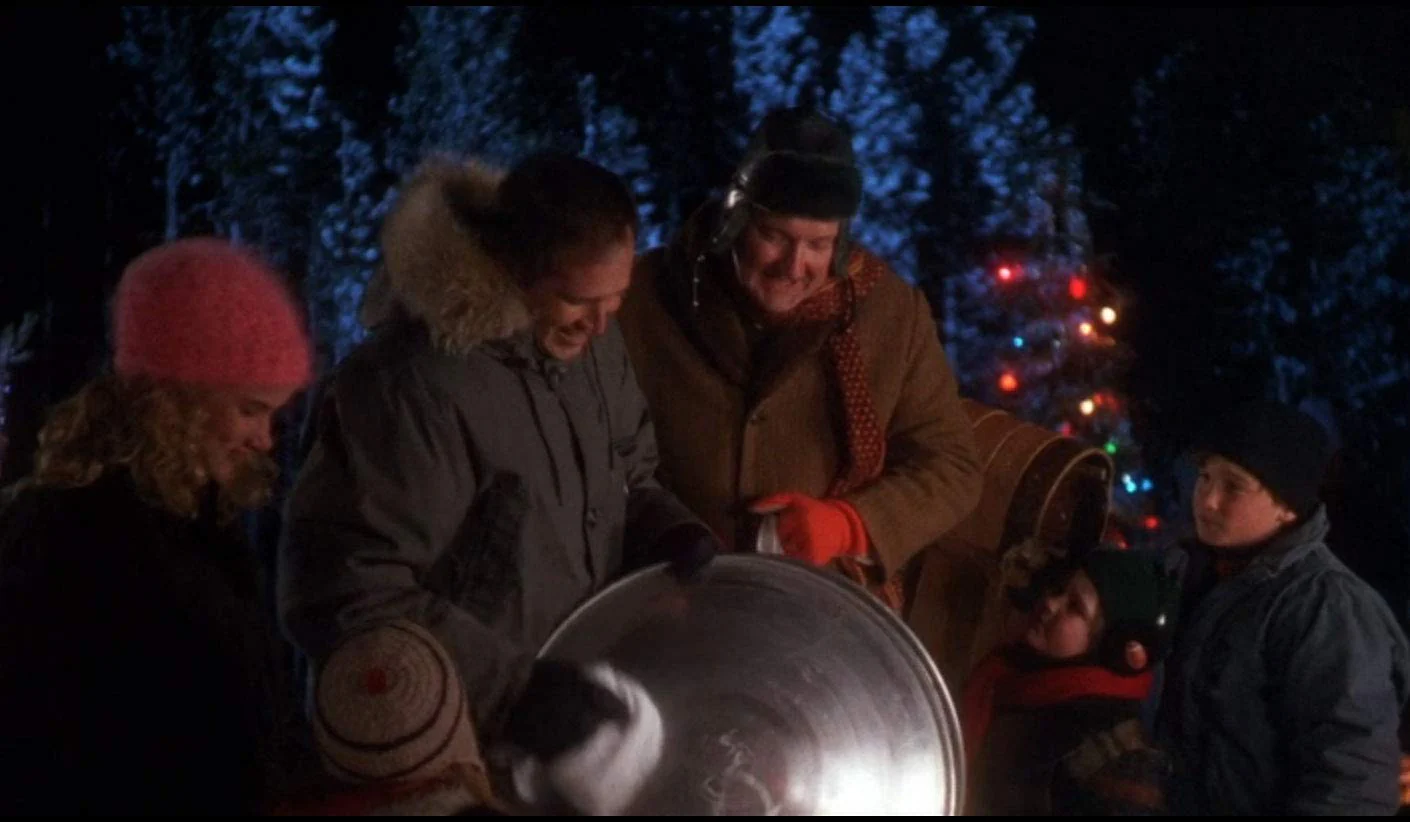 Slippery Racer Christmas Vacation Griswold Original Metal Saucer Snow Sled