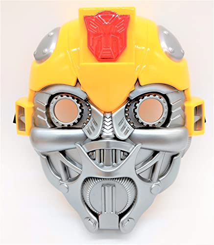 DYNAMIS Toys Bumblebee Mask / Bumblebee Talking LED Face Mask