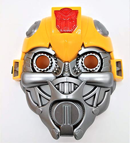 DYNAMIS Toys Bumblebee Mask / Bumblebee Talking LED Face Mask