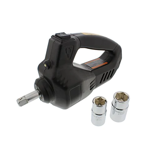ABN 3-in-1 Electric 3-Ton Car Hydraulic Floor Jack, Tire Inflator Air Pressure Gauge, Impact Wrench Automotive Service
