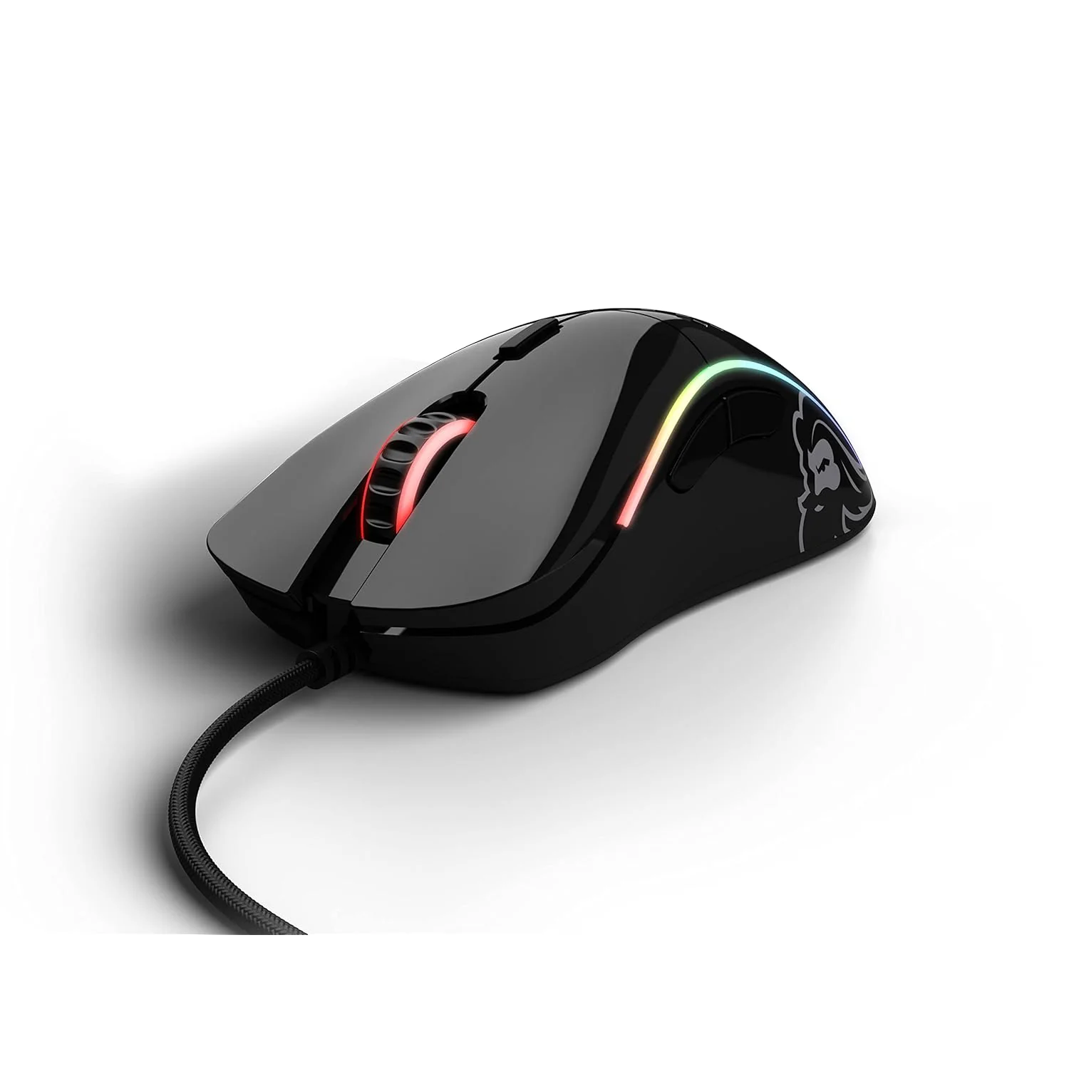 Zell Electronics Zell Model D- (Minus) Gaming Mouse,Glossy Black ()