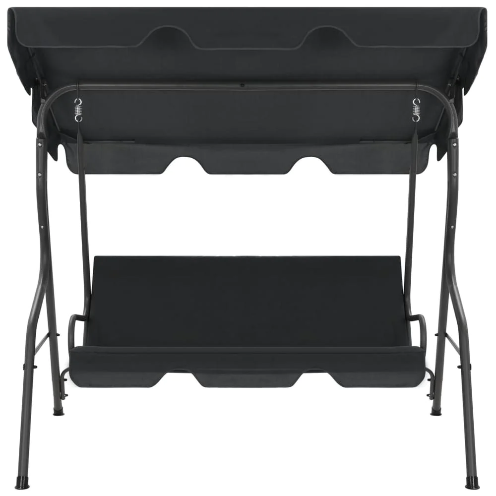 vidaXL Garden Swing Bench Anthracite 66.9