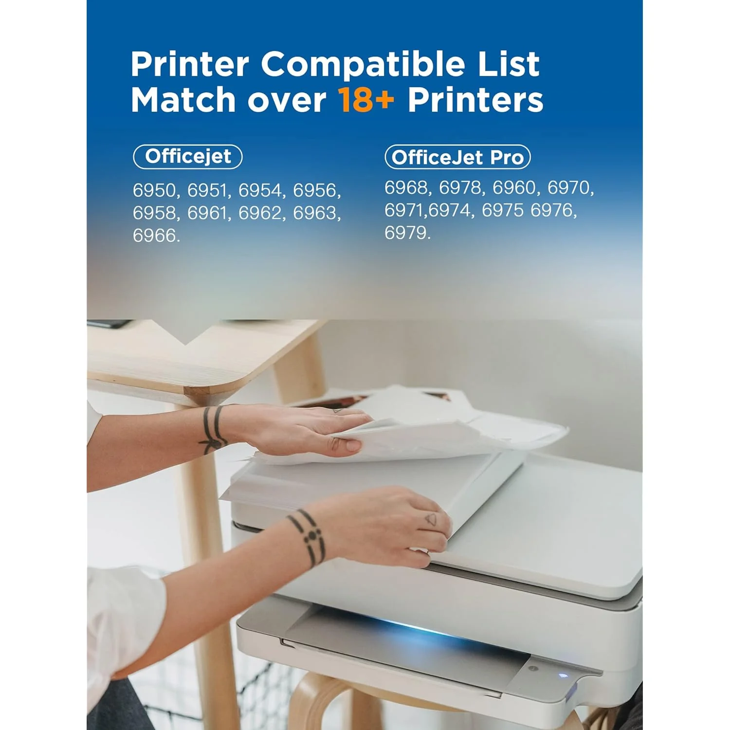 GCP Products 5-Pack Larger Capacity 902Xl Ink Cartridges Combo Pack Compatible With Hp 902 Xl Work With Officejet Pro 6978 6960 6962 6968 …