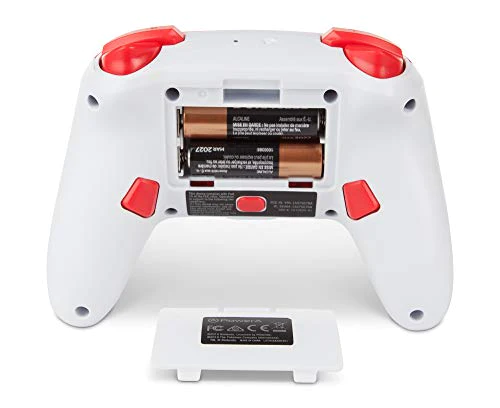 PowerA Enhanced Wireless Controller for Nintendo Switch: Pokemon Poke Ball Red - Nintendo Switch, Nintendo Switch Lite, Gamepad,