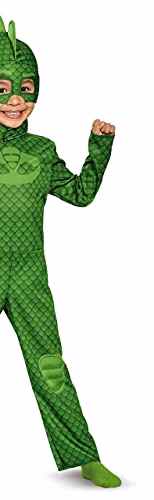 Disguise Gekko Classic Toddler PJ Masks Costume, Medium/3T-4T