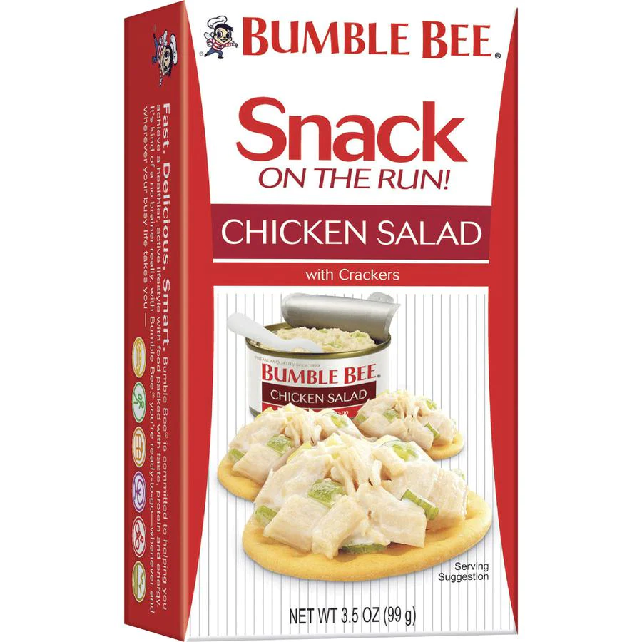 Kar&s;s Nuts Kar&s;s Chicken Salad Kit - Chicken Salad - 3.50 oz - 12 / Carton