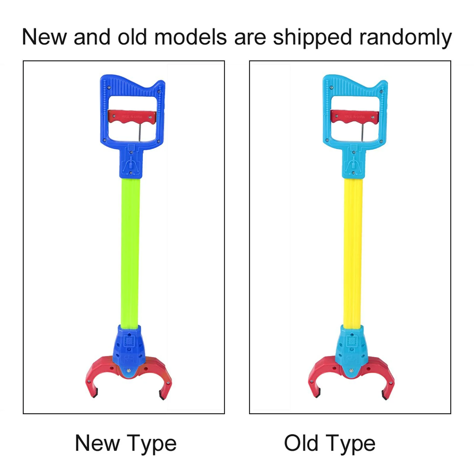 Tbest claw grabber toy, children intelligence grabber toys kids claw grabber reacher grabbing pick up toys(green) toy grabber claw