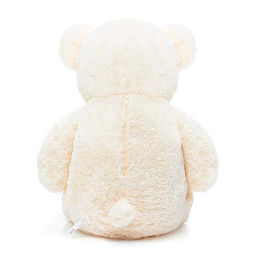 Toys Studio Misscindy Giant Teddy Bear Plush Stuffed Animals for Girlfriend or Kids 47 inch, (White)