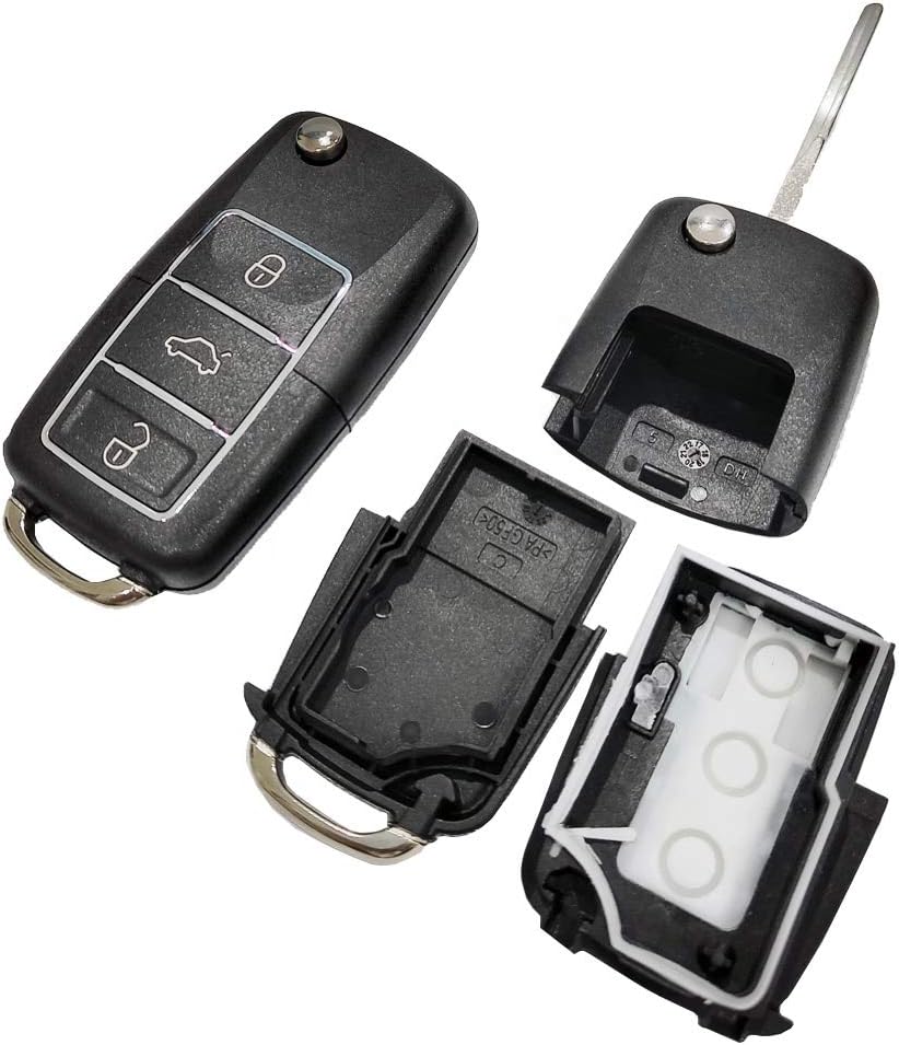JC Product Design Fake Car Key Safe (2 Pack) - Ultra Realistic Keys Diversion Safe - Hidden Secret Compartment Decoy Car Key Fob - Hide And Store