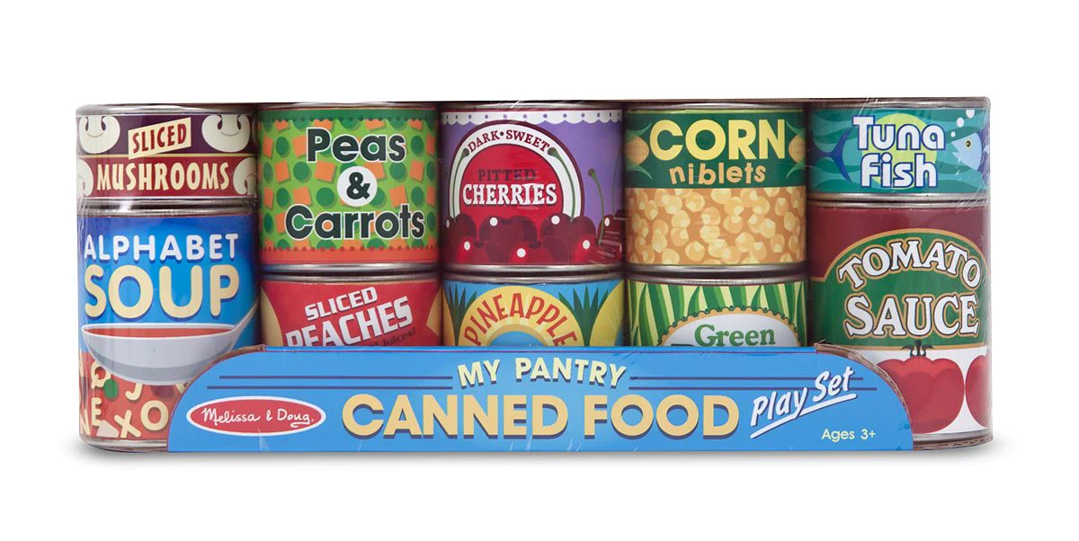 Melissa &a; Doug Let&s;s Play House: Grocery Cans