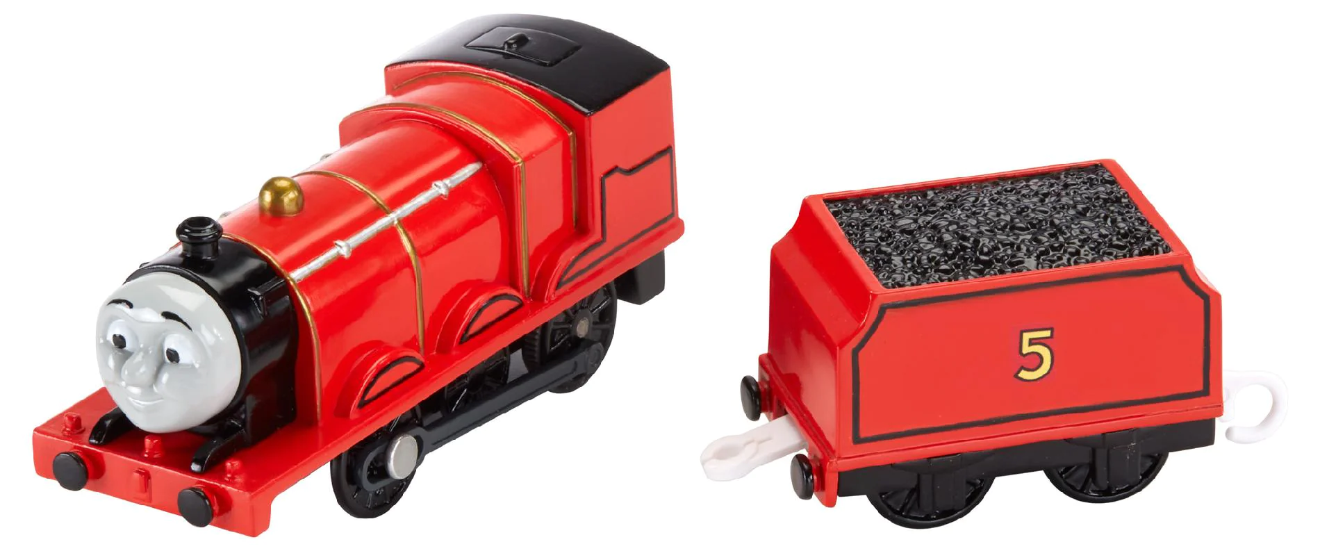 Thomas &a; Friends TrackMaster Big Friends Motorized Train Toy - James